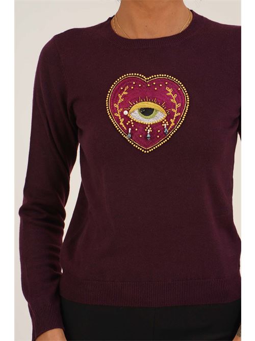 Maglia con ricamo Il The' Delle 5 | LISABURGUINDI